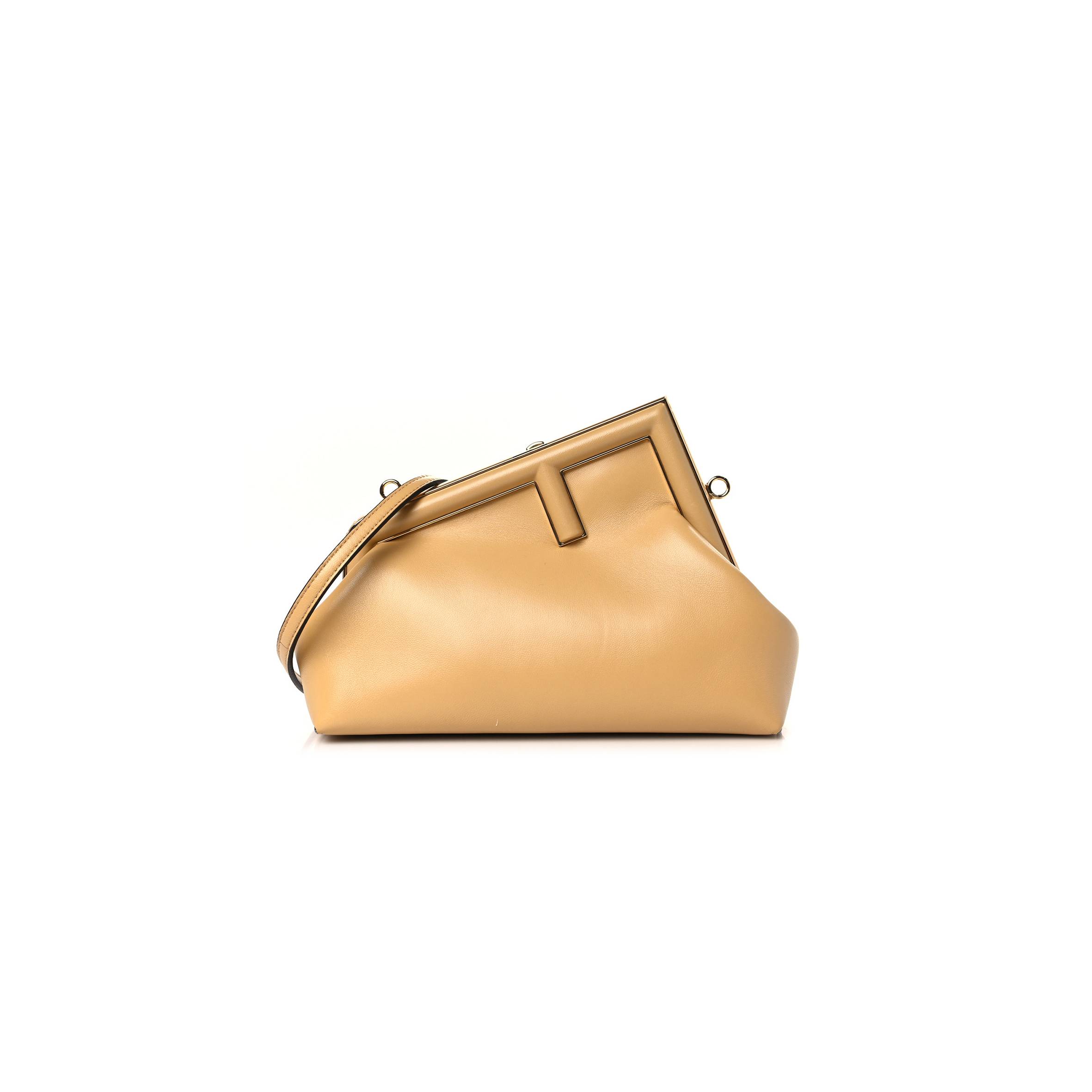 FENDI SHINY NAPPA SMALL FENDI FIRST SAHARA (26*18*9.5cm)