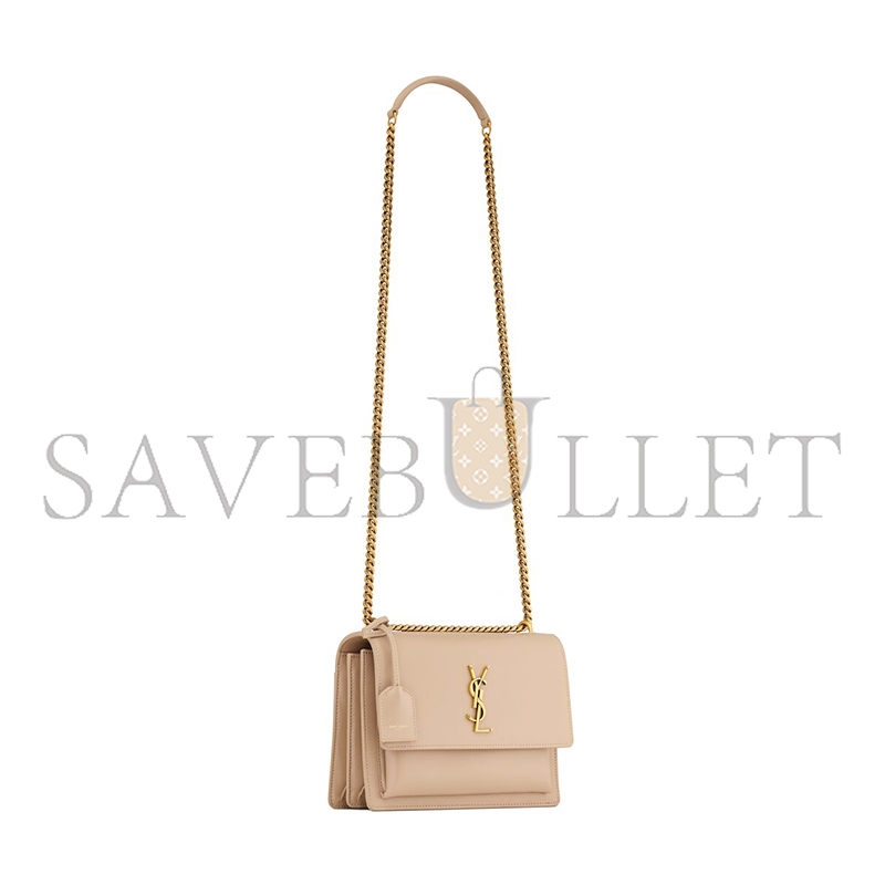 YSL SUNSET MEDIUM IN SMOOTH LEATHER 442906D420W2721 (22*16*6.5cm)