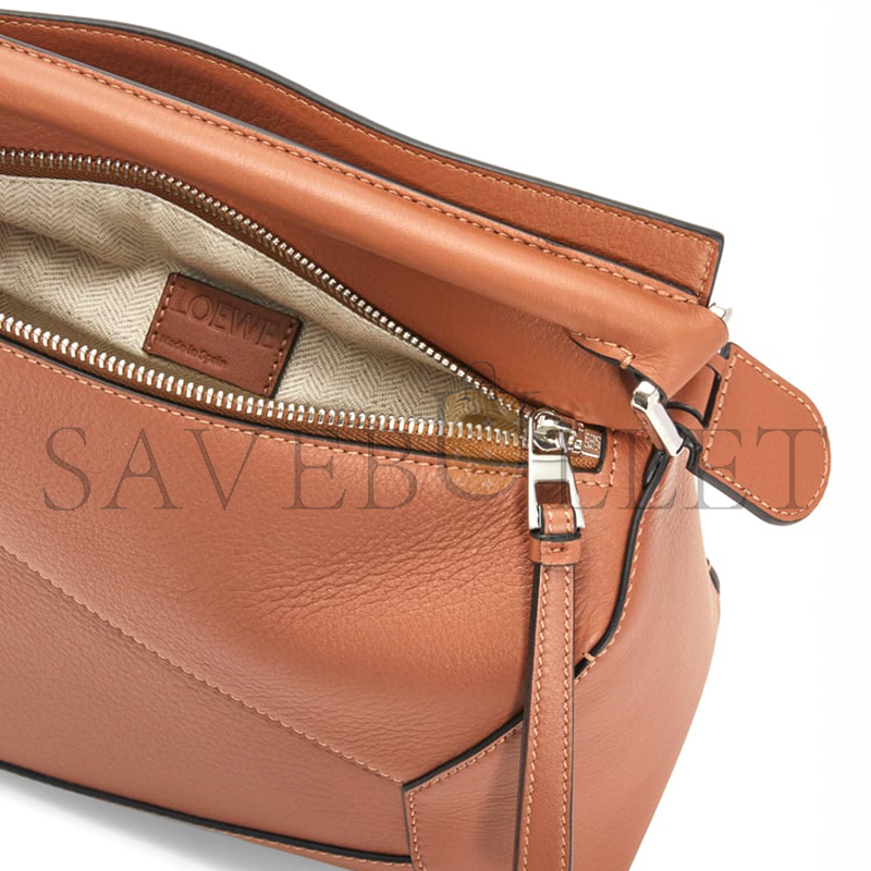 LOEWE SMALL PUZZLE EDGE BAG IN CLASSIC CALFSKIN A510P60X41-521 (24*16.5*10.5cm)
