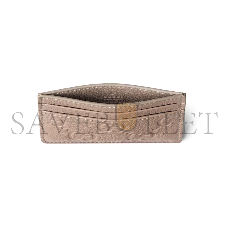 GUCCI GG EMBLEM CARD CASE 815883AAEEM1523 (10*7cm) GUCCI GG EMBLEM CARD CASE 815883AAEEM1523 (10*7cm)