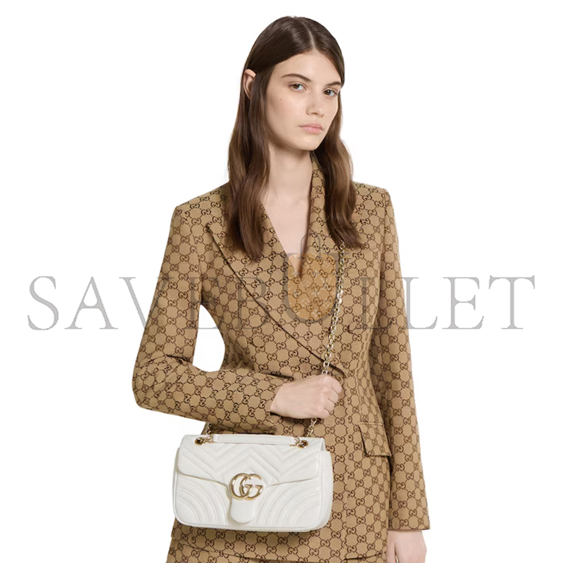 GUCCI GG MARMONT MEDIUM SHOULDER BAG 837267AAE389050 (26*15*7cm)