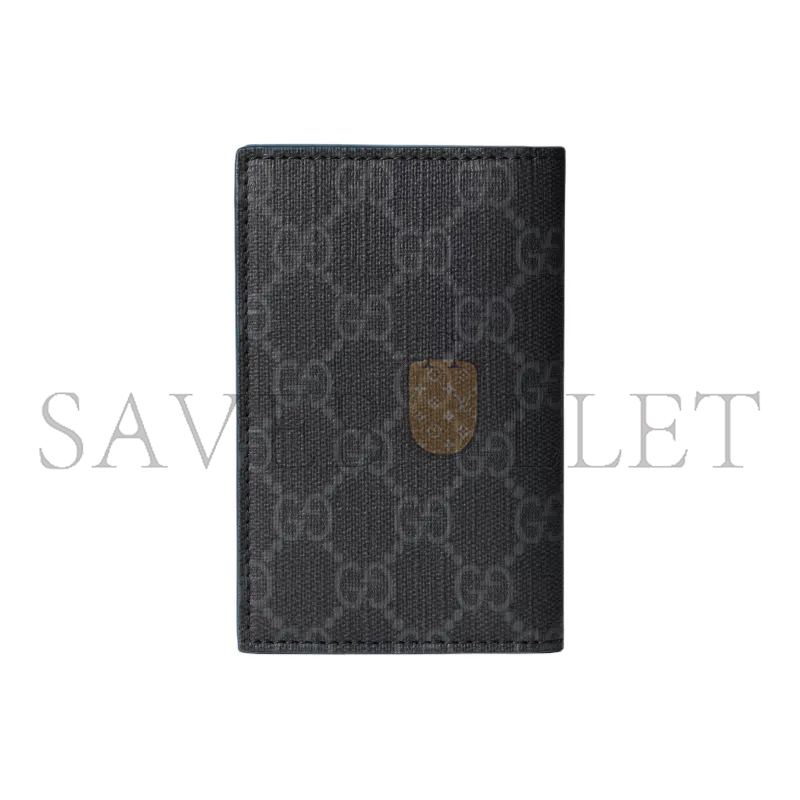 GUCCI BULE INTERIOR GG LONG CARD CASE 768249FACQC1052 (15*12cm)