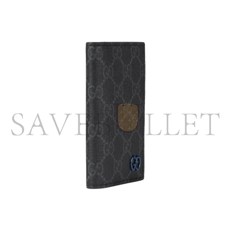 GUCCI BULE INTERIOR GG LONG CARD CASE 768249FACQC1052 (15*12cm)